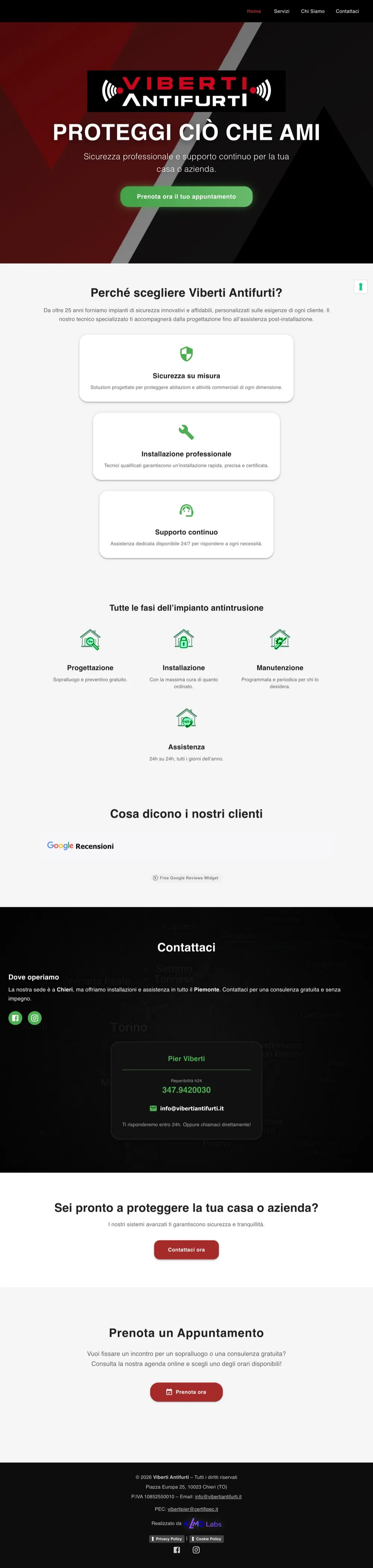 Corporate Website & Security